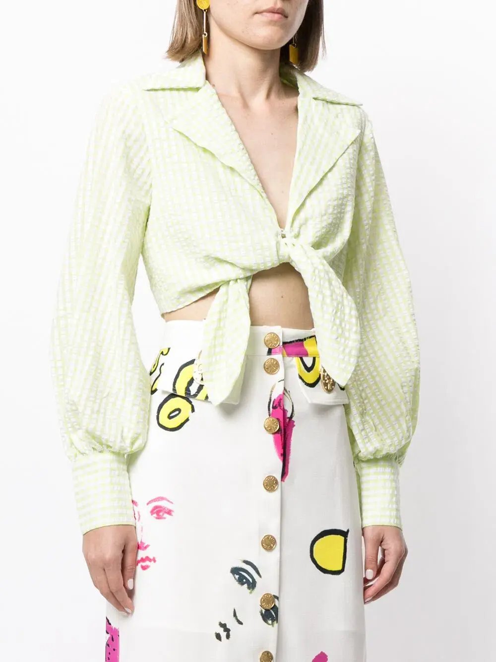 Alice McCall Her Story Top Green Size 8 photo 4