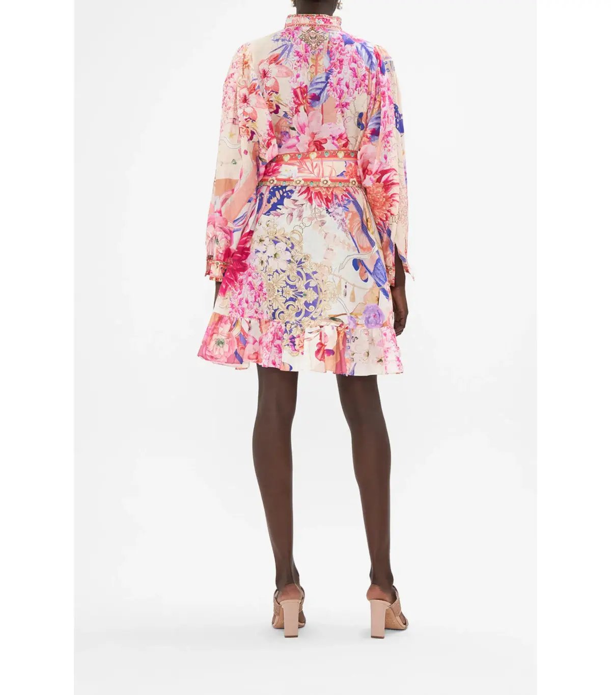 Camilla Drop Sleeve Shirt Dress Rose Bed Rendezvous Size XS / AU 8 photo 3