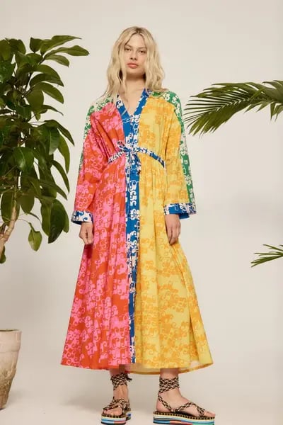 Alemais Louise Shirtdress Floral Multi Size AU 10 photo 6