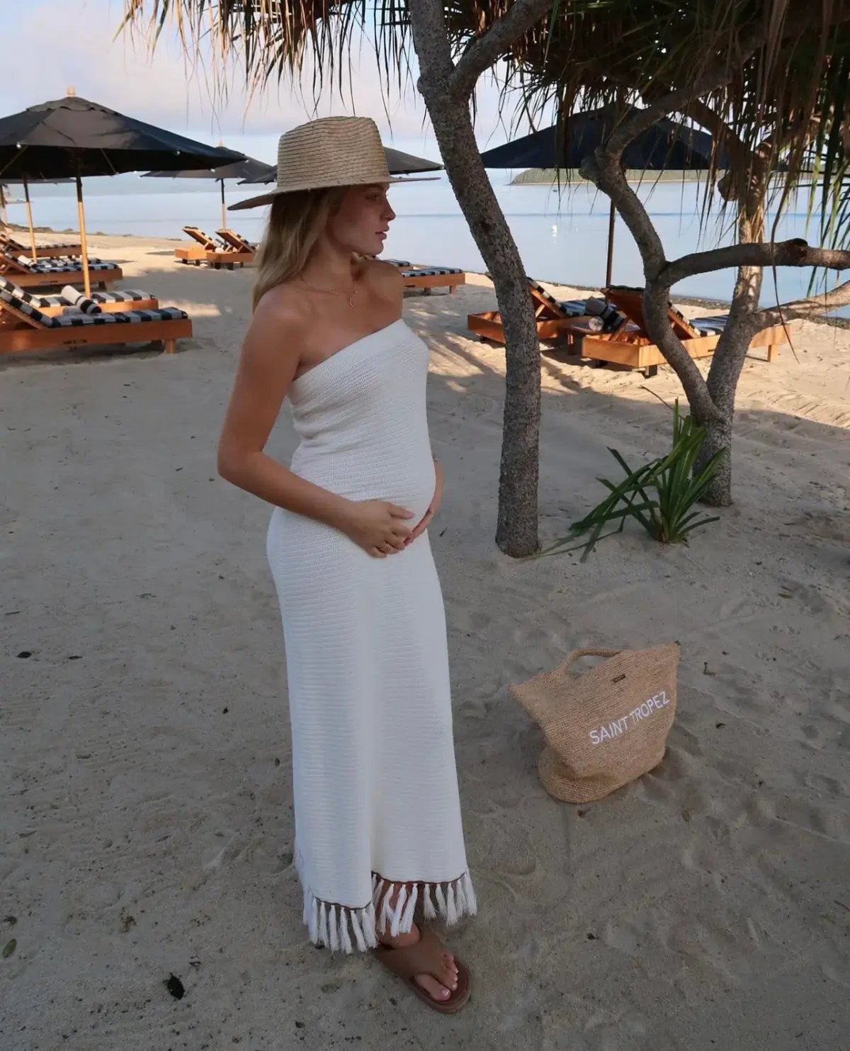 Viktoria and Woods Astrology Crochet Dress Ivory Size 2 / AU 10 photo 3