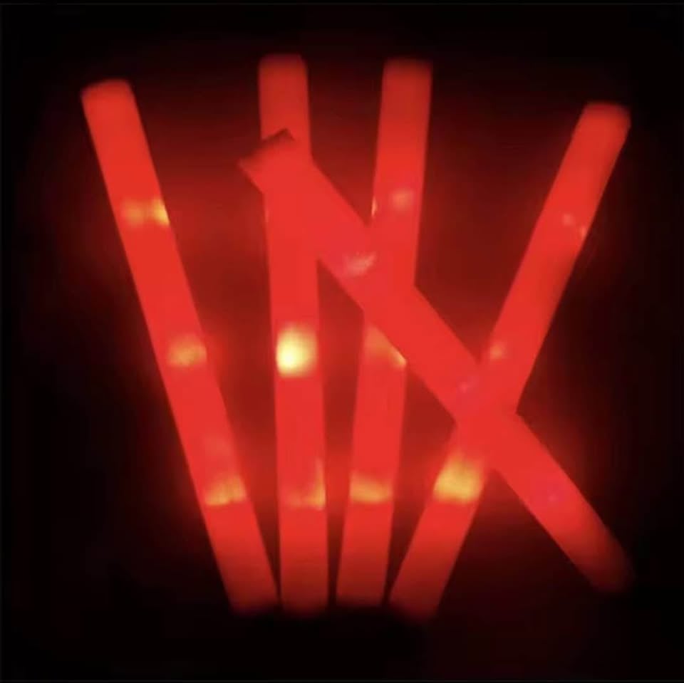 colourful RGB LED glow cheer tube foam sticks dark light for Christmas, birthday, wedding party ❤ photo 4