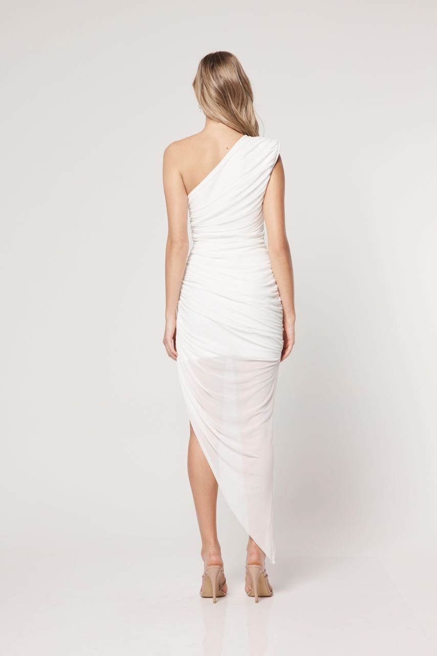 Elliatt Genie Dress - Ivory photo 3