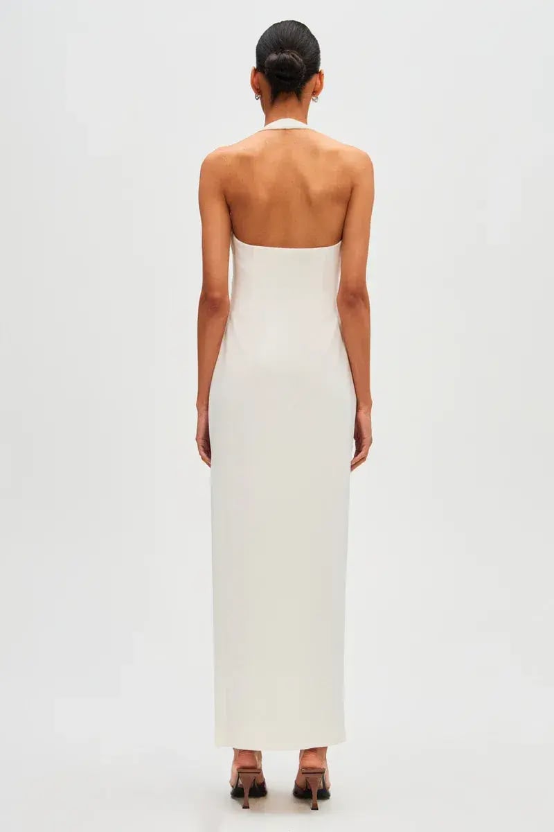 Misha Collection Alusia Dress Ivory Size 6/XS photo 3
