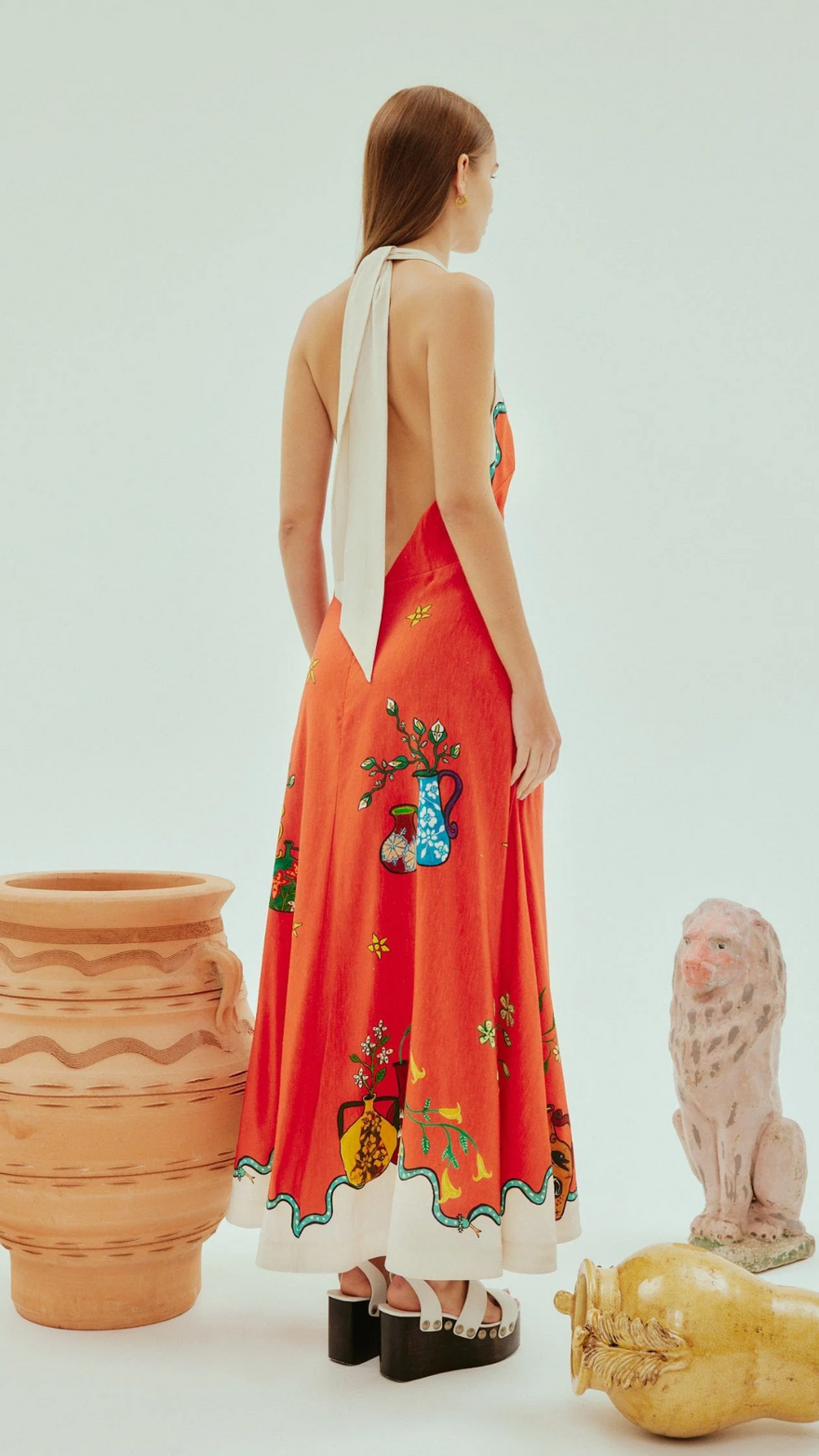 Alemais Alemais - Rose Halter Dress photo 4