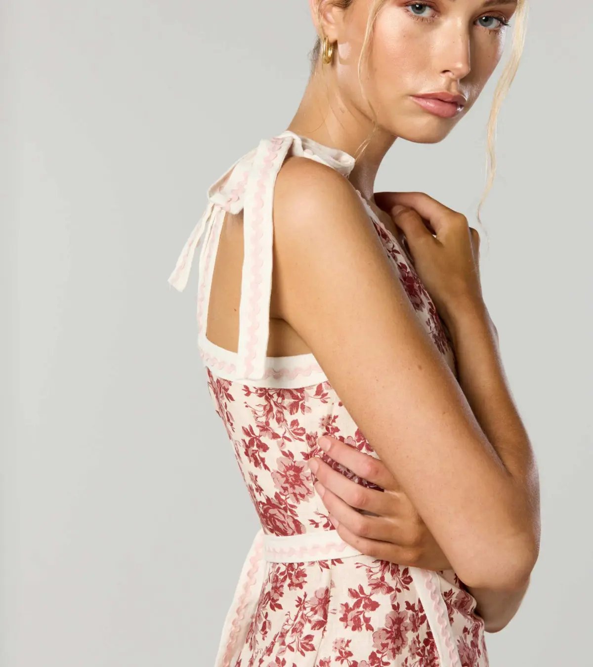 Winona Cherri Asymmetrical Dress Floral Size 14 photo 2