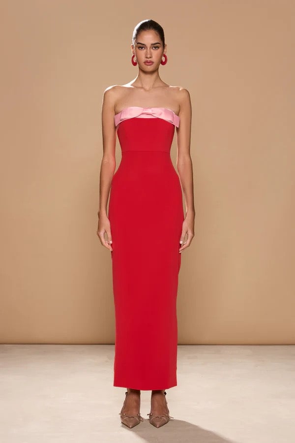 Sonya Ivrea Ribbion Dress - Lola Red photo 3