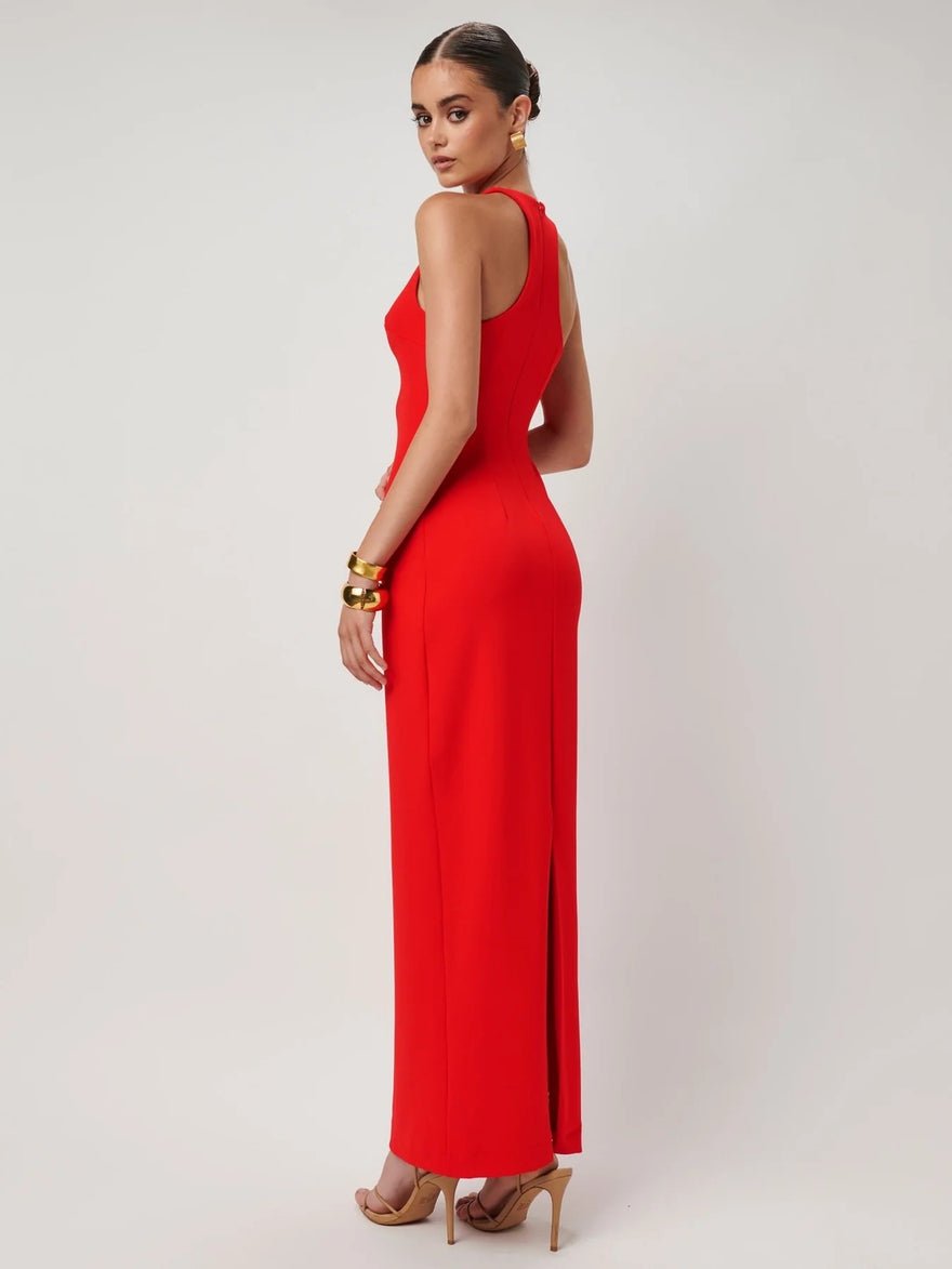 Effie Kats Eiza Gown - Cherry Red photo 3