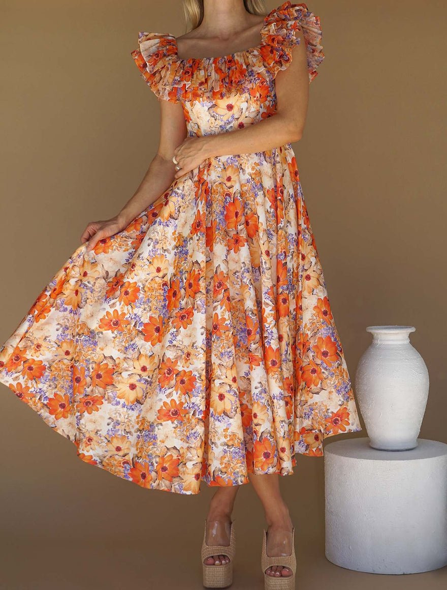 Talulah Florence Midi Dress - Floral photo 4