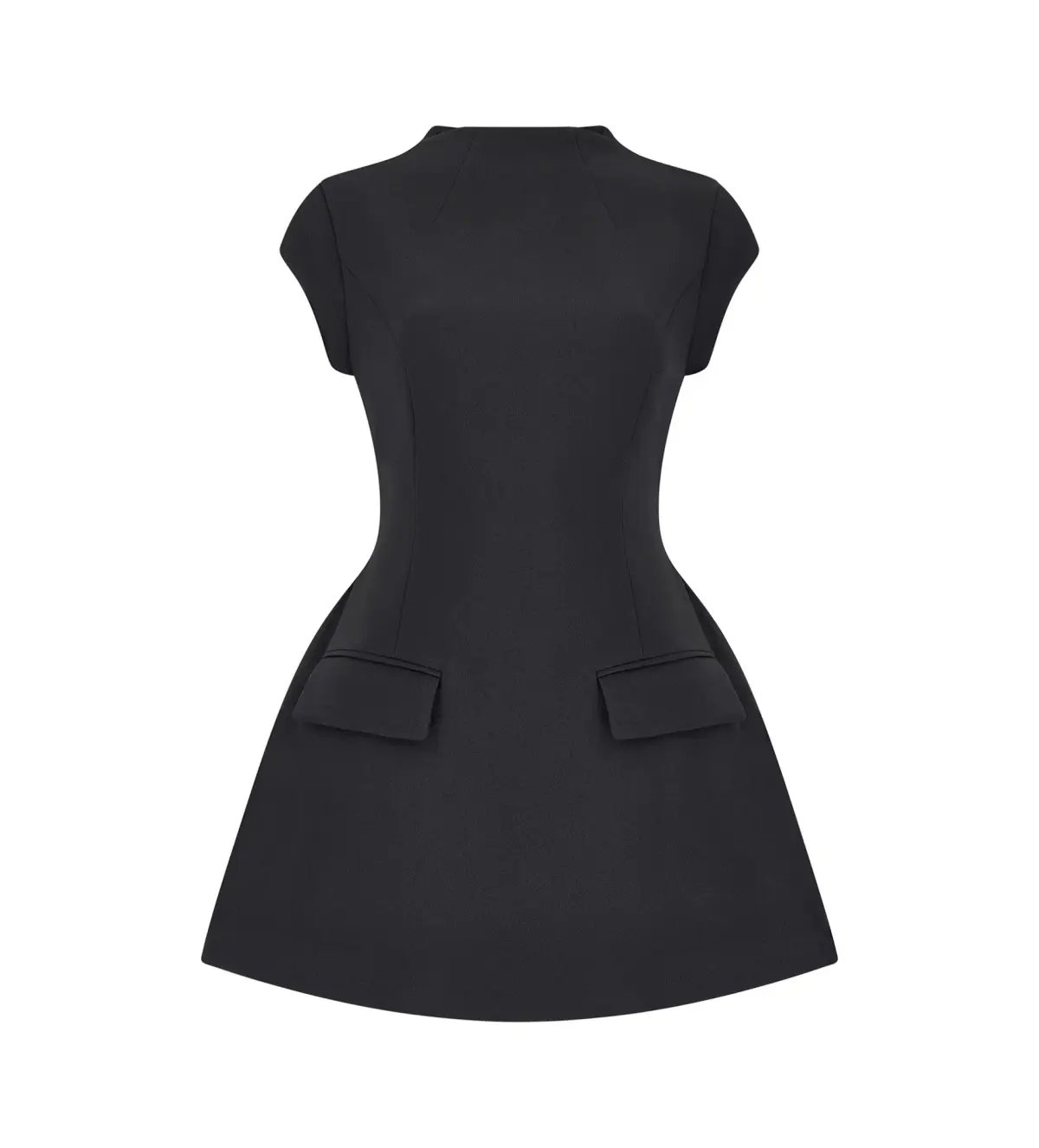 Odd Muse The Ultimate Muse Cap Sleeve Mini Dress Black Size S/AU 8 photo 5