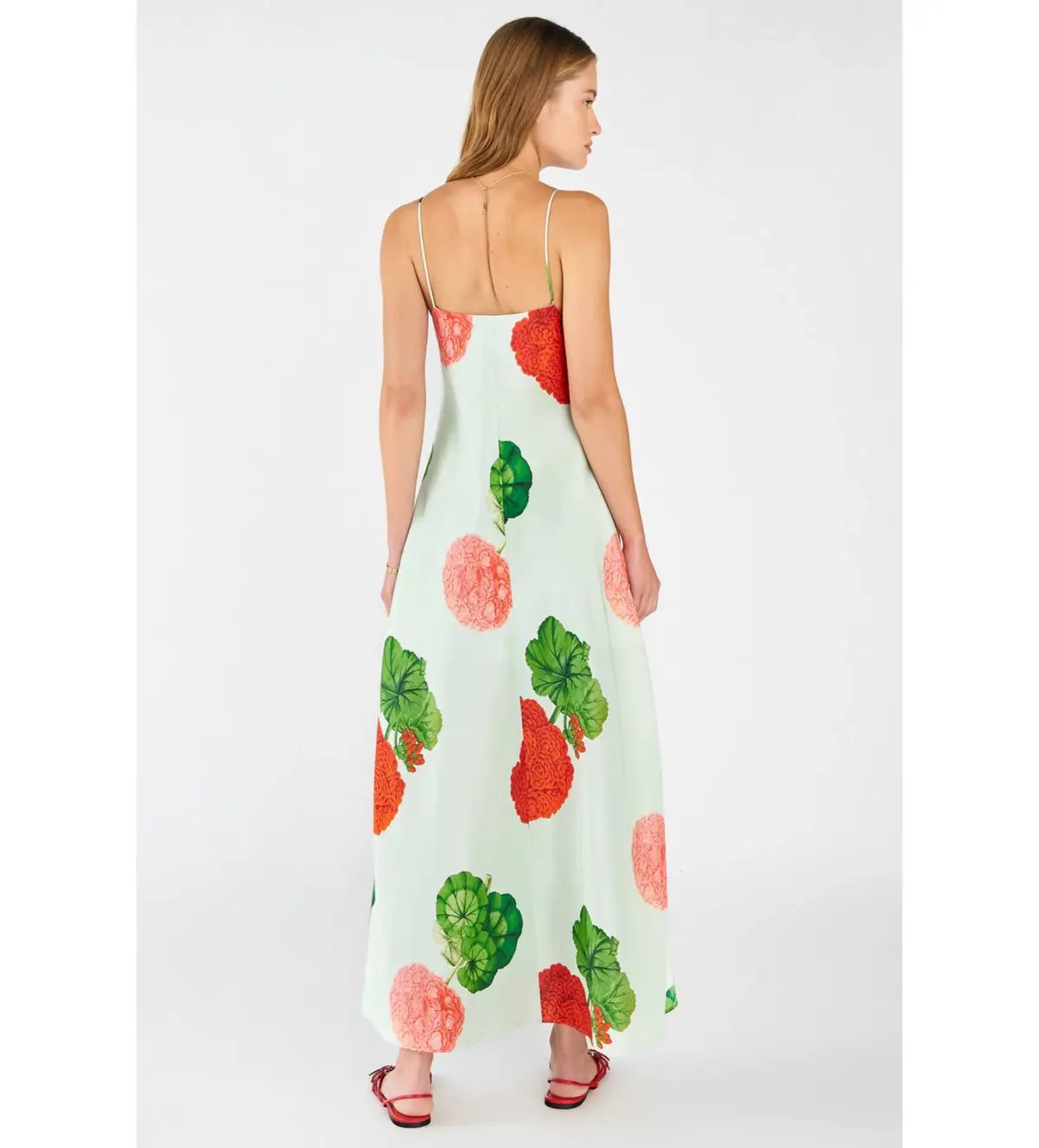 Oroton Posie Slip Dress Mid Floral Size 8 photo 4