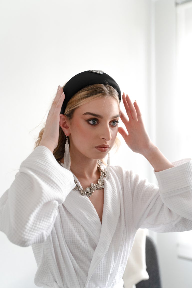 Prada Re-nylon Black Headband photo 4