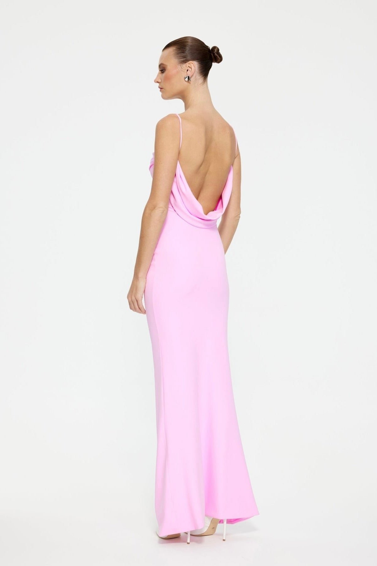 EFFIE KATS HAVILLAND GOWN - TAFFY PINK photo 4