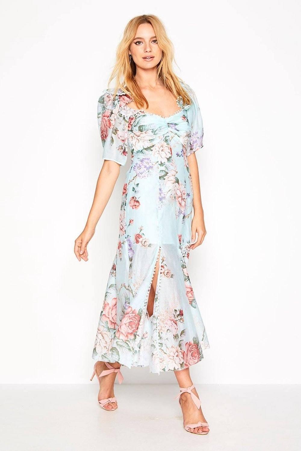 Alice Mccall Send Me A Postcard Off Shoulder Size 8 photo 2