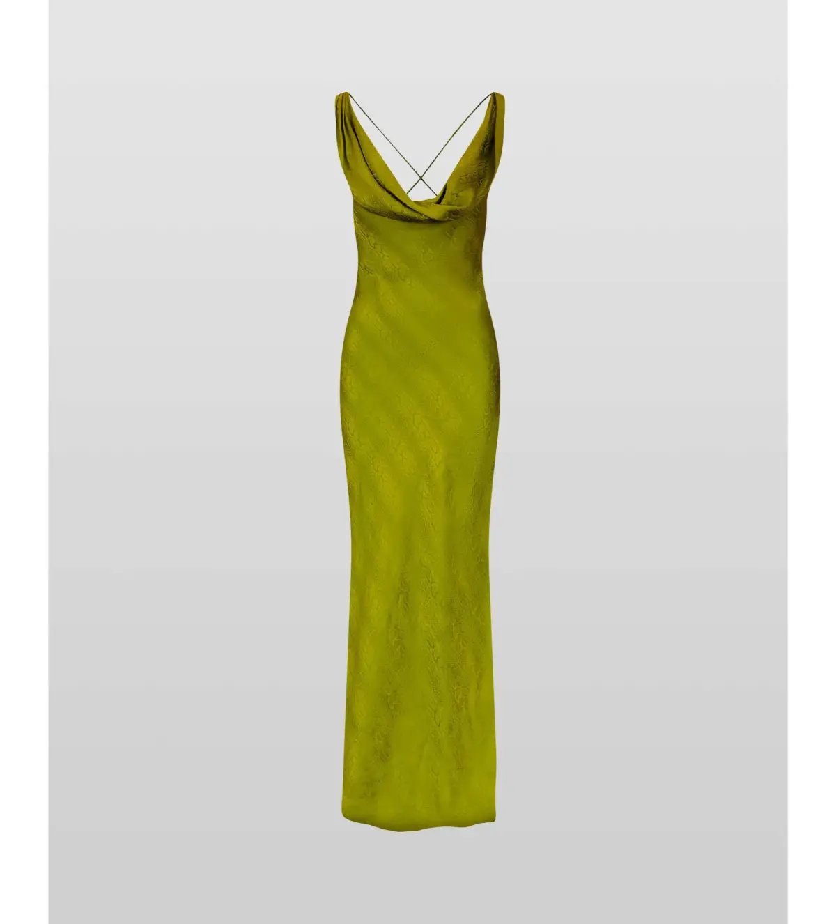 Rat & Boa Navarra Floor Length Dress Green Size 6 photo 3