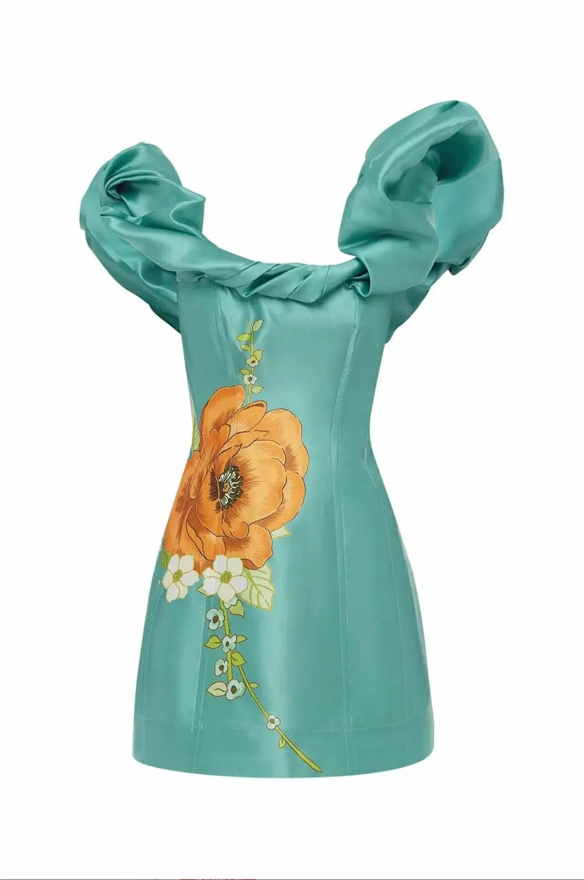 Alemais Regent Jade Mini Dress Green Size 14 photo 7
