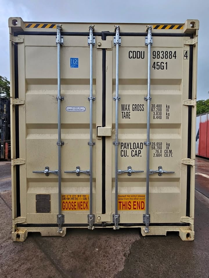 40ft High Cubes Light Beige - Single Use - Doors Both Ends PAY ON DELIVERY photo 7