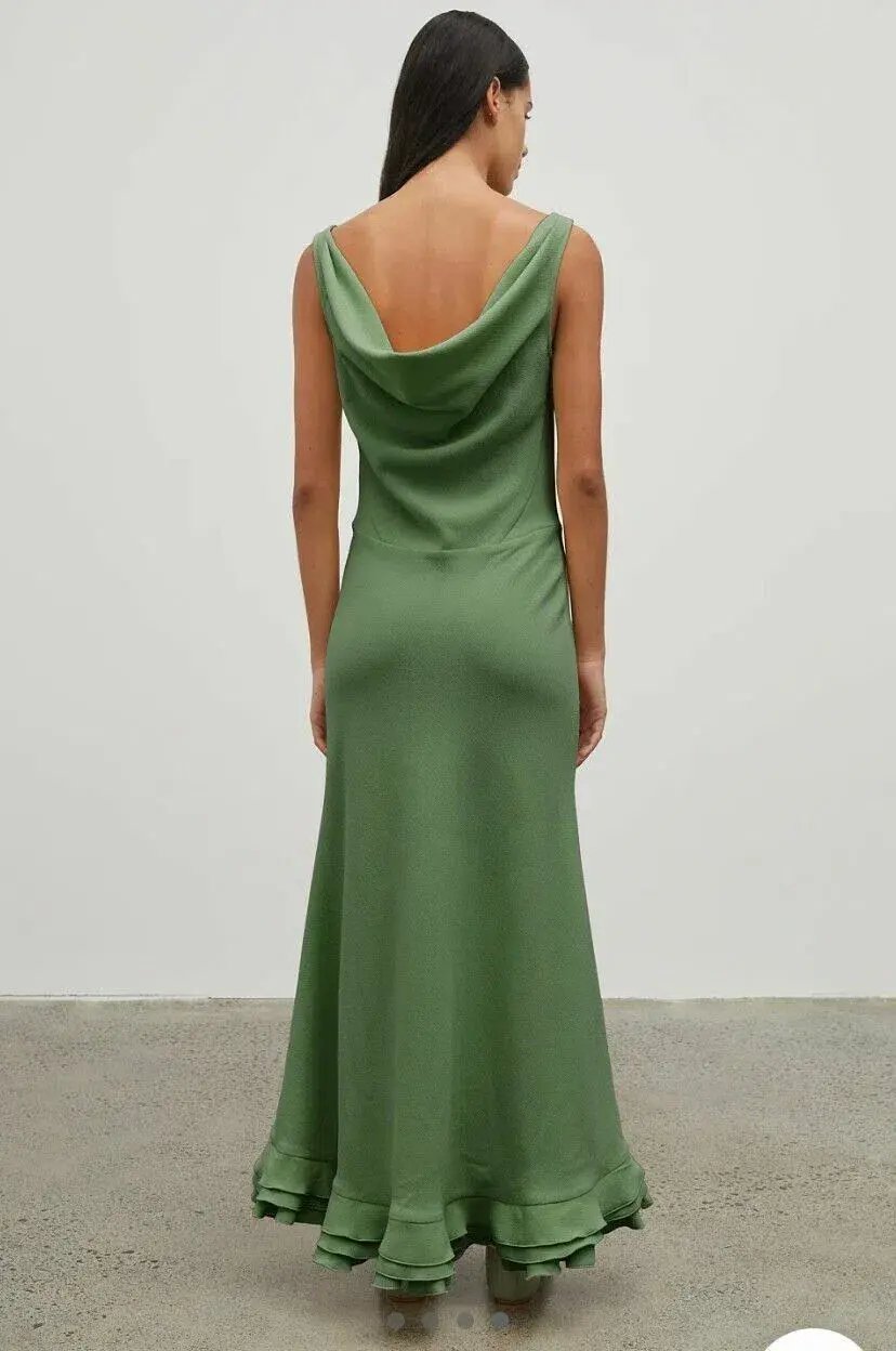 Maggie Marilyn Challenge Accepted Dress Green Size 12 photo 3