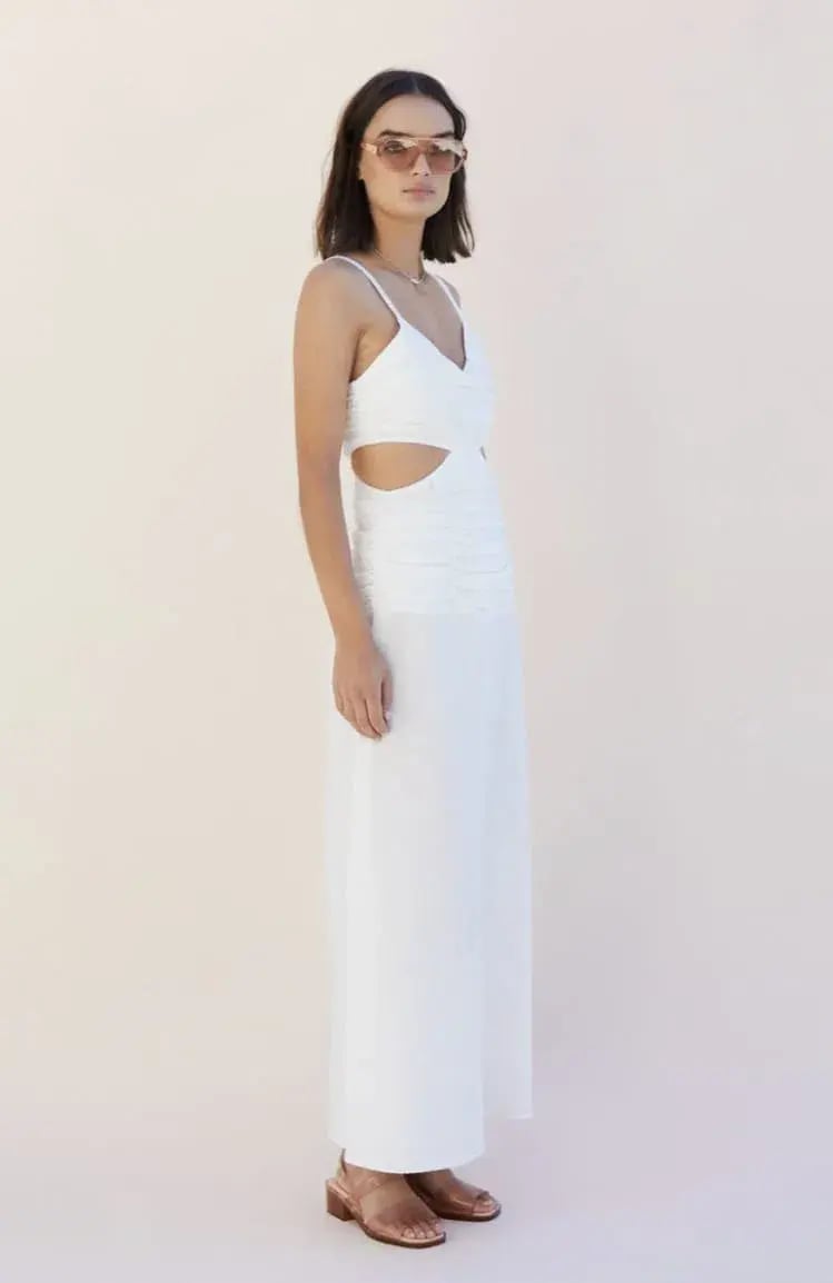 Suboo Aster Cutout Maxi Dress in White Size XS / AU 6 photo 2