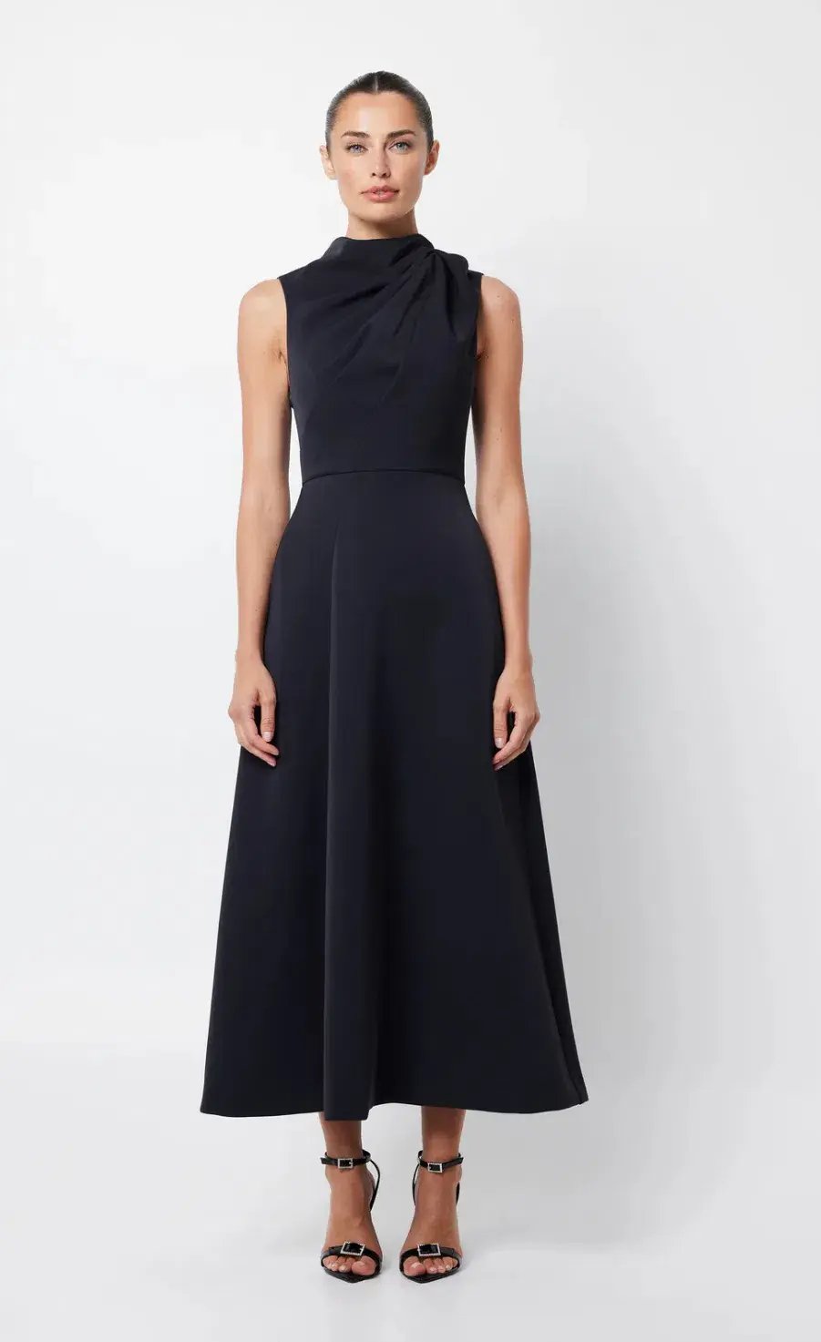 Mossman Cosmic Maxi Dress Navy Size 10 photo 5