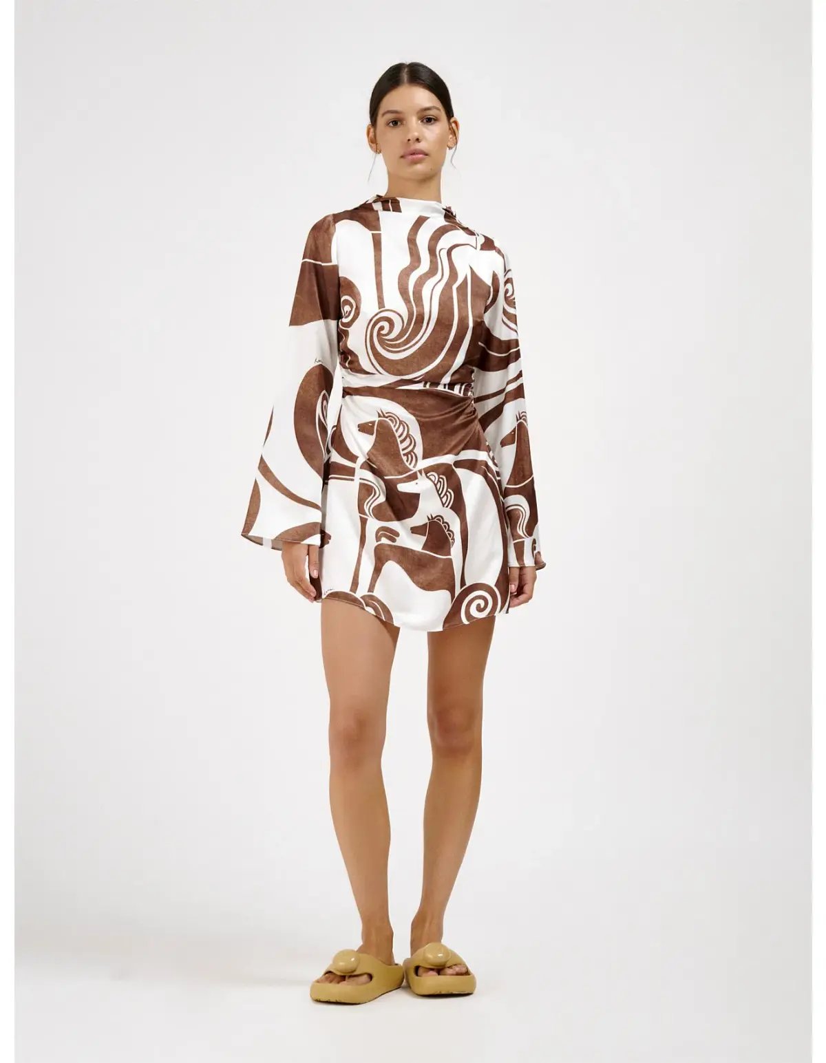 Roame Fargo Mini Dress Chestnut Size 1 / AU 8 photo 2