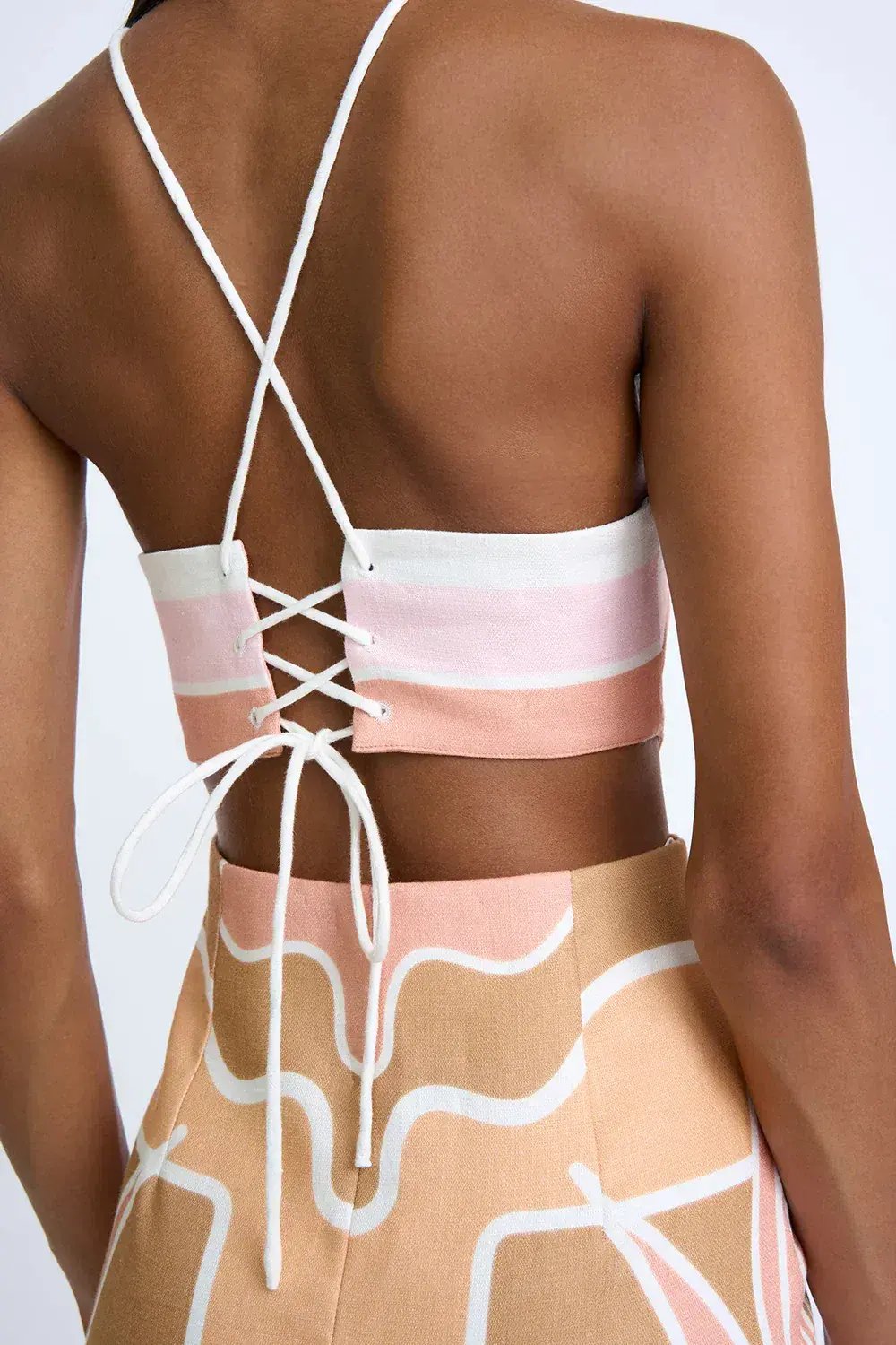 By Johnny Desert Blooms Set in Pink Tan Multi Size Small / AU 10 photo 3