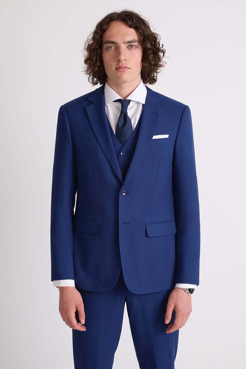 French Blue Suit photo 2