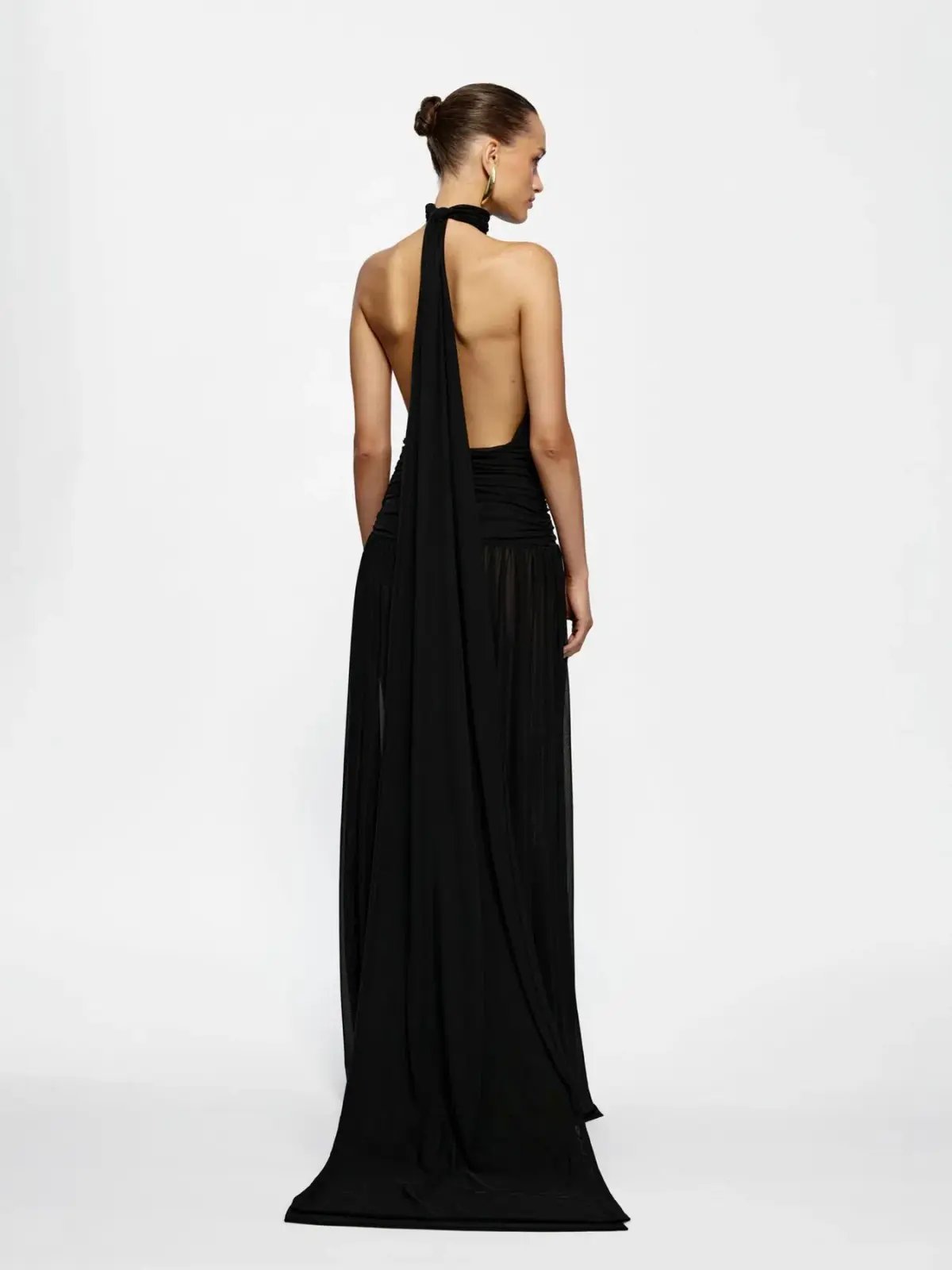 Effie Kats Verity Gown Black Size AU 6 photo 2