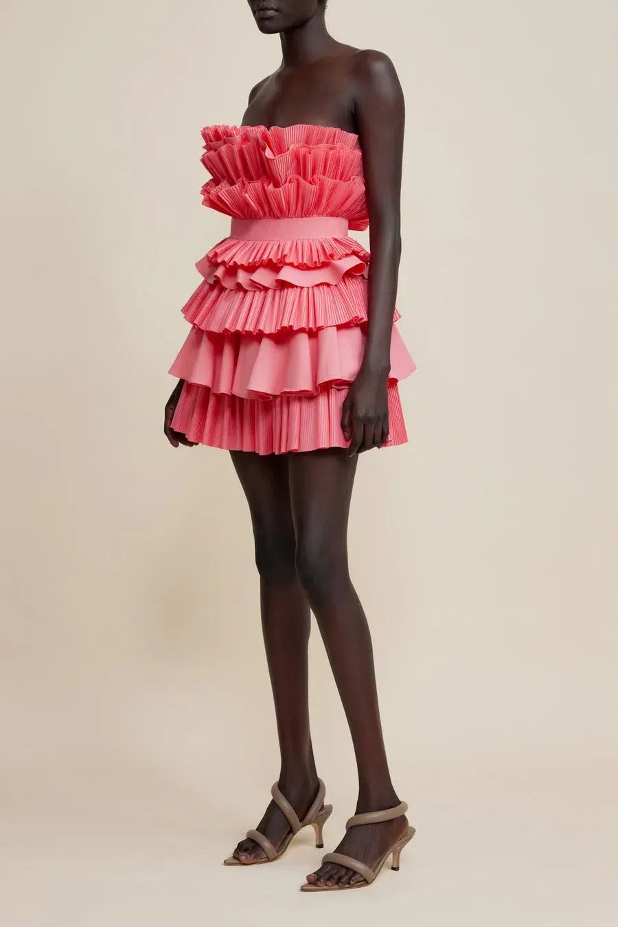 Acler Elsher Mini Dress Rouge Size 6 photo 2