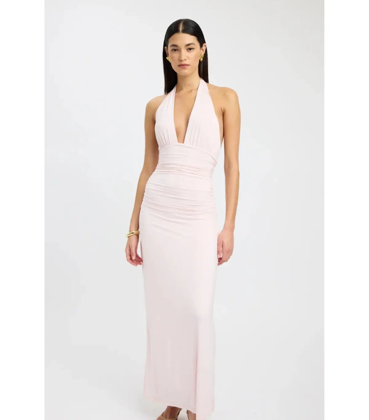 Kookai Leni Maxi Dress in Heavenly Pink Size AU 10 photo 2