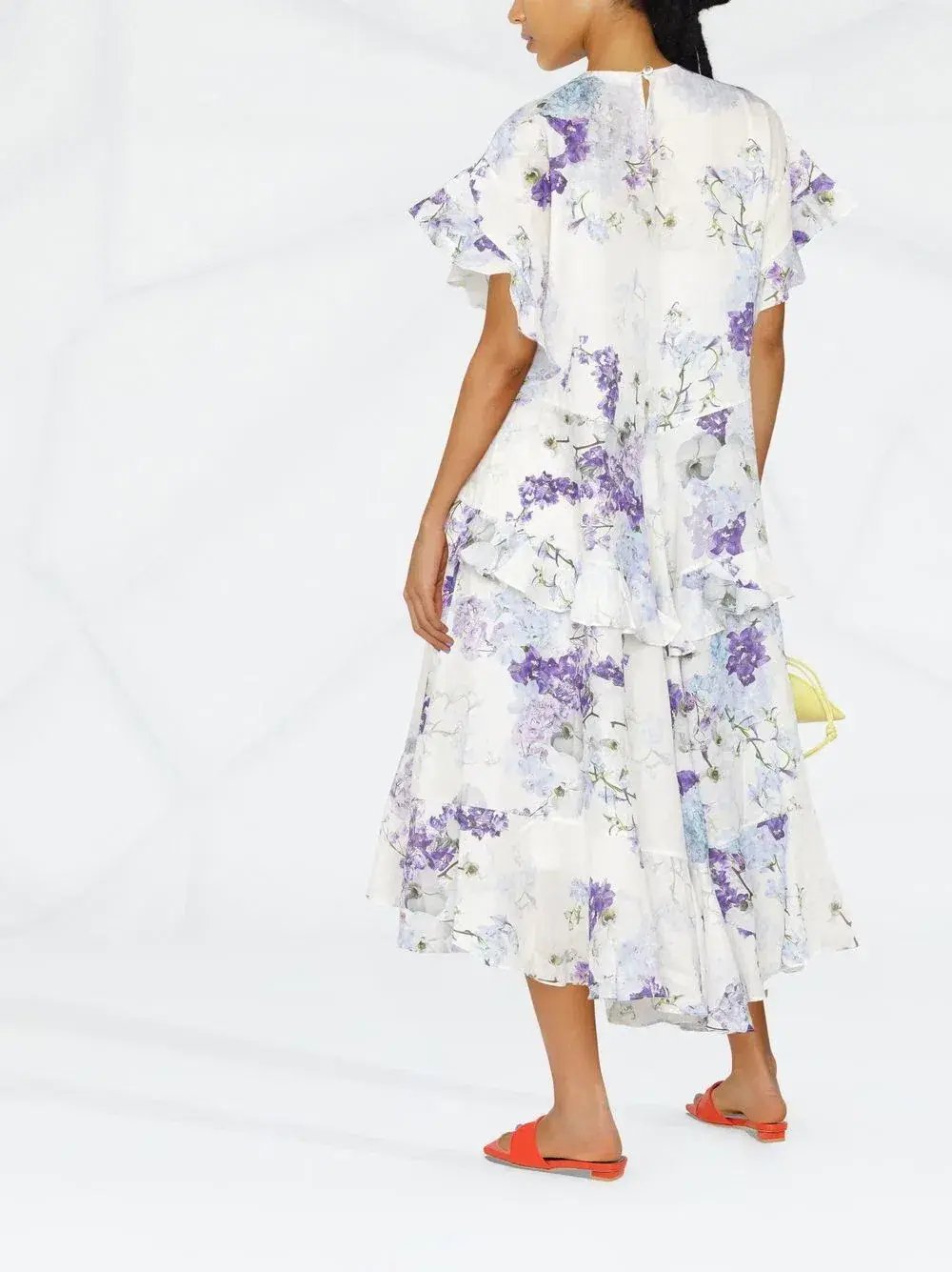 Zimmermann Rhythmic Floral Print Dress Size 2/Au 12 photo 3