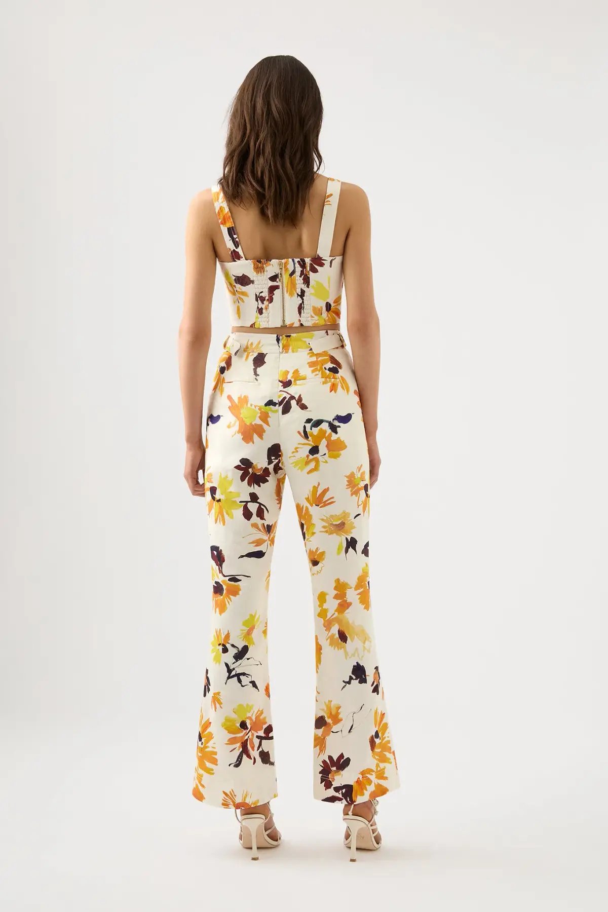 Aje Impressionist Flared Pant Multi Size AU 10 photo 2