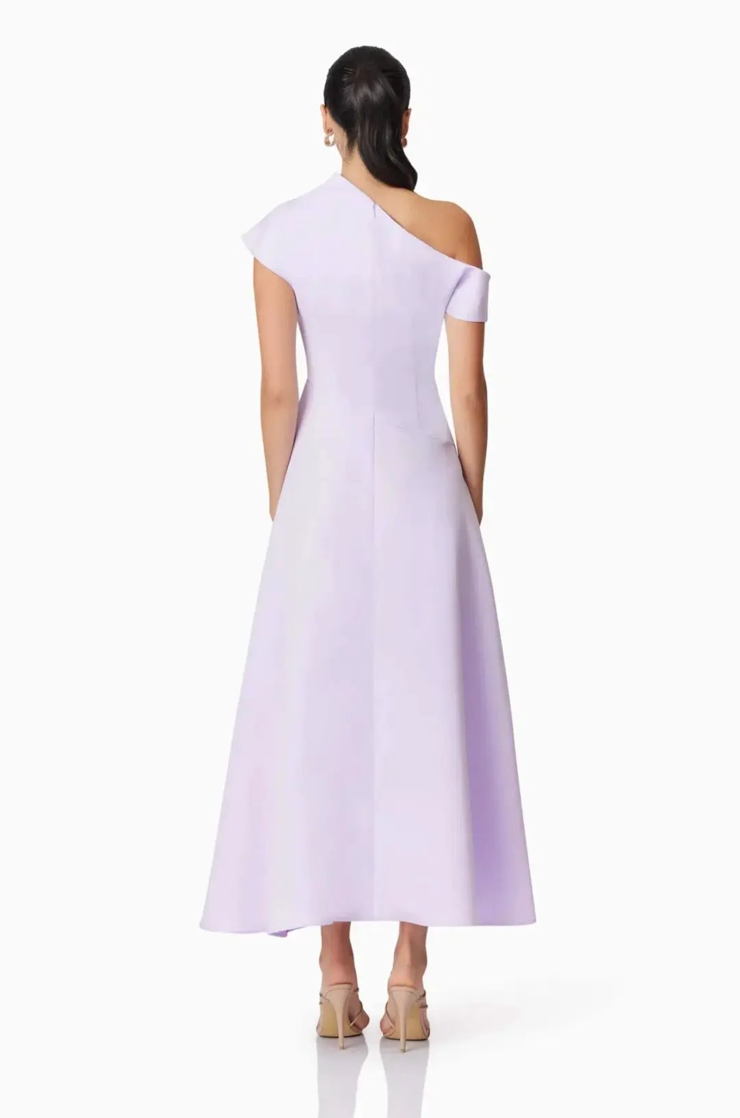 Elliatt Marissa One Shoulder Gown in Purple Size AU 8/S photo 4
