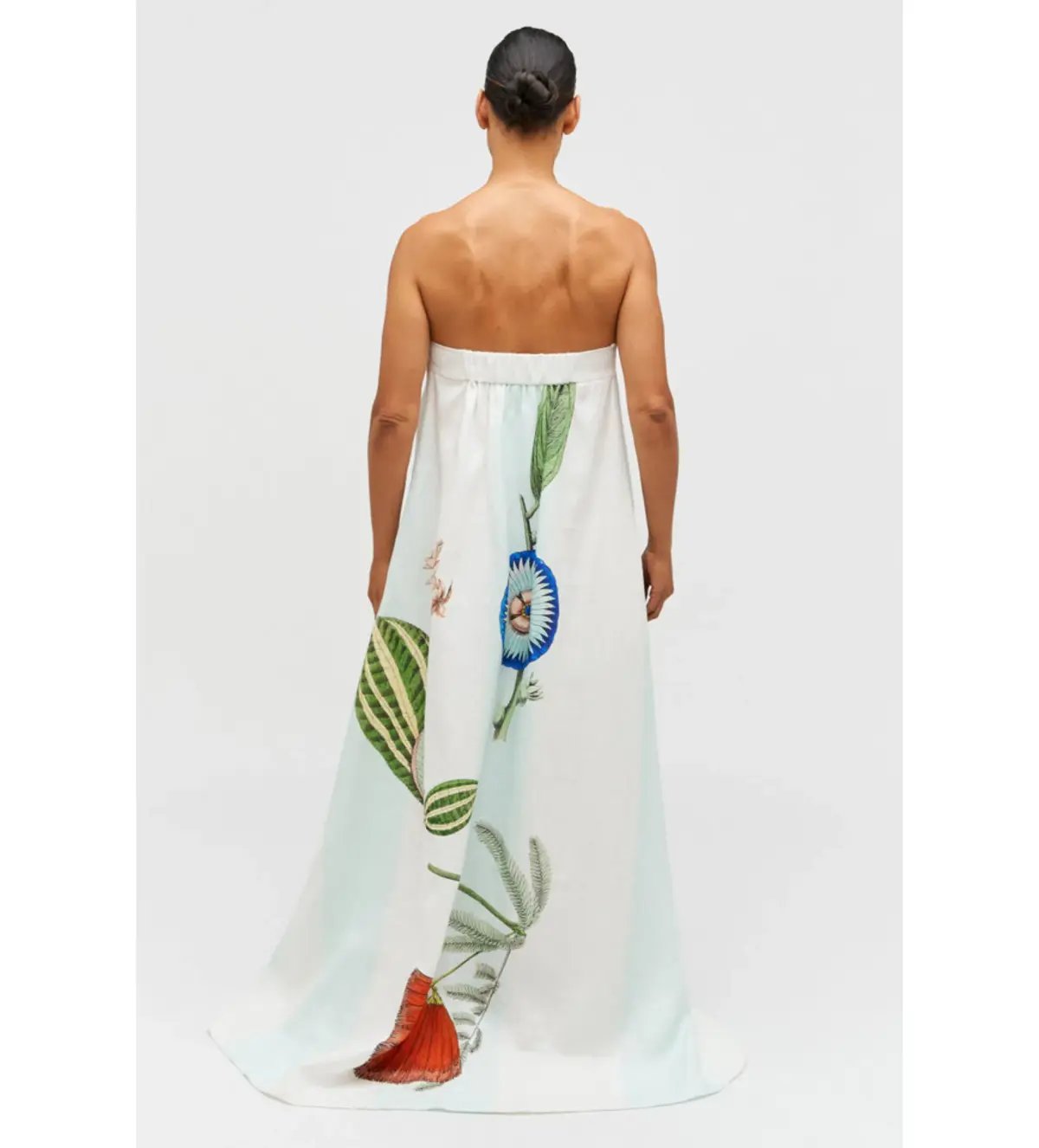 Oroton Grand Floral Gown Print Size 10 photo 3