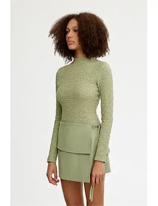 Significant Other Brielle Top in Green Size AU 8 photo 2