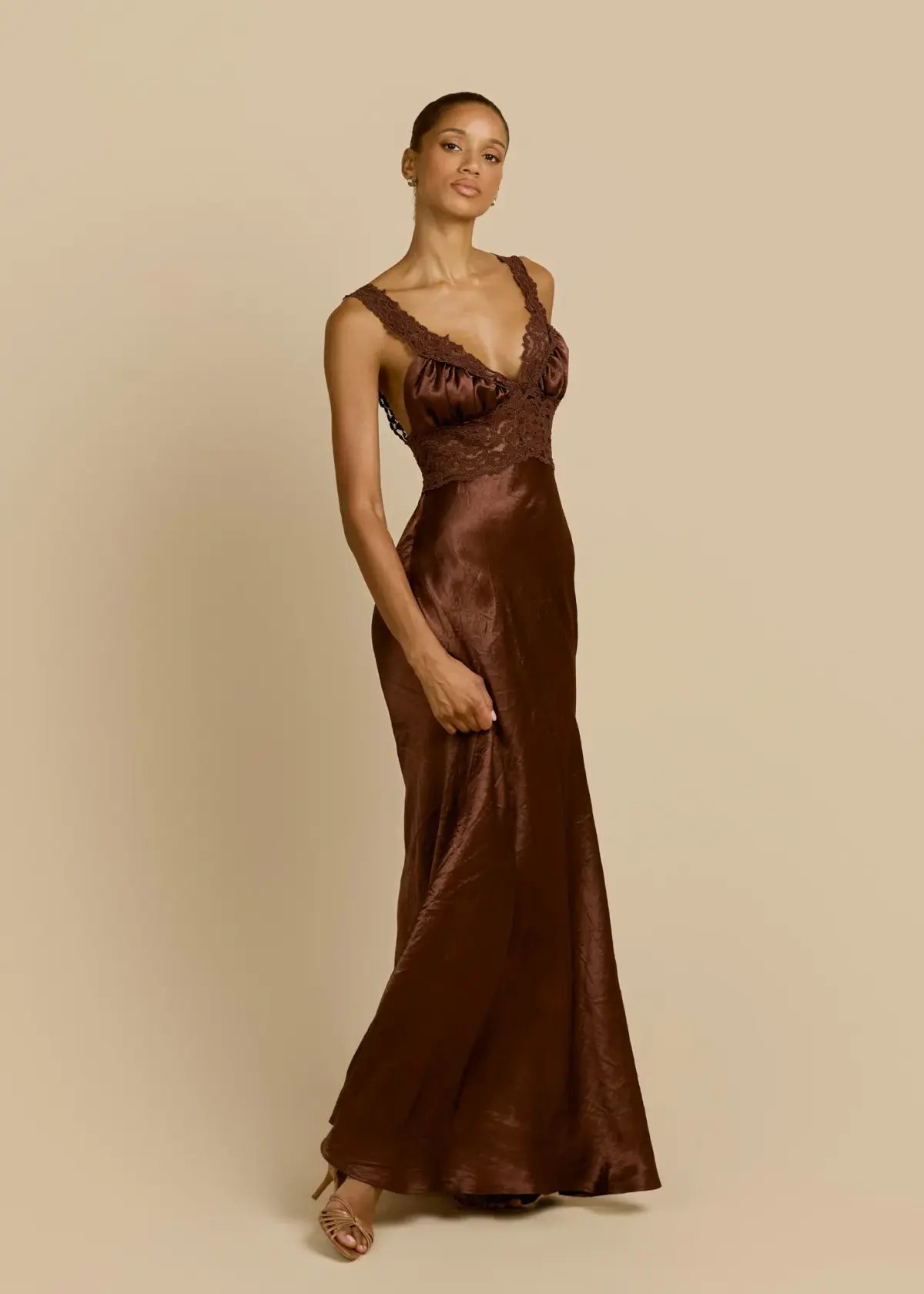 Arcina Ori Eveline Dress Cacao Size 6 photo 2