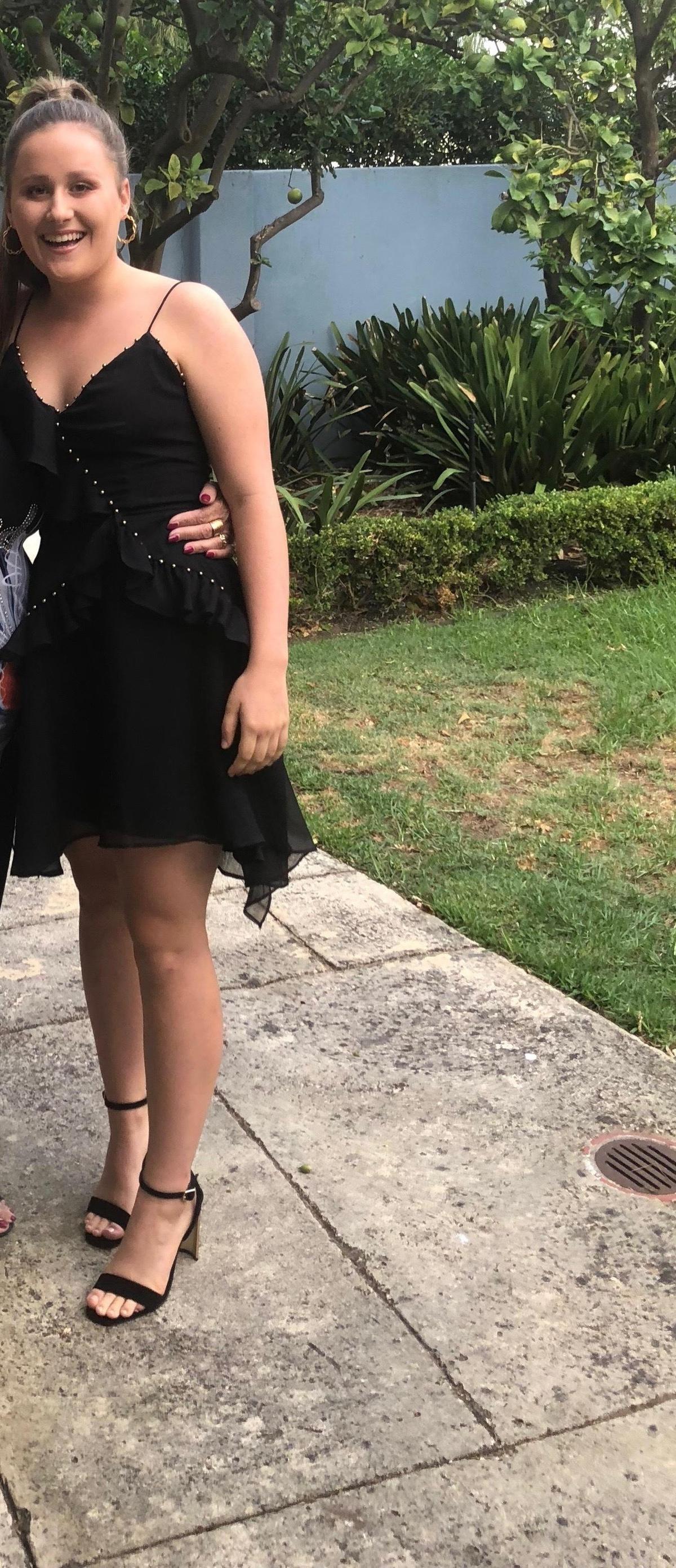 speakeasy ruffle minidress photo 2