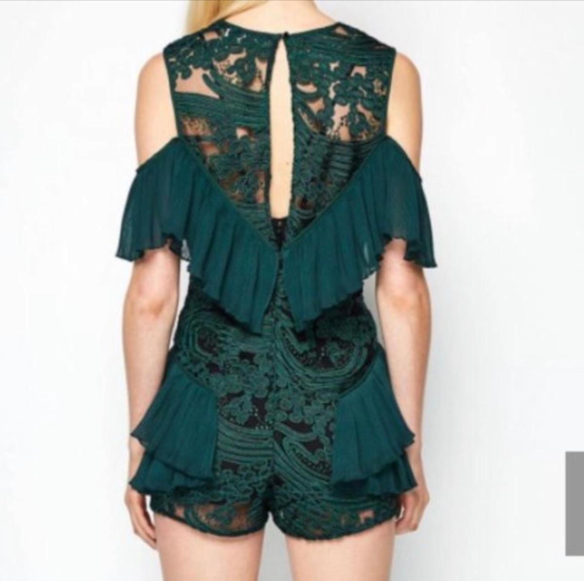 Alice McCall Adore Green Playsuit Size 6 photo 2