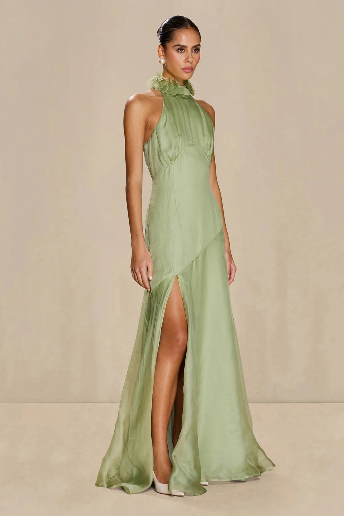 SONYA NOELLE GOWN - MOSS photo 2