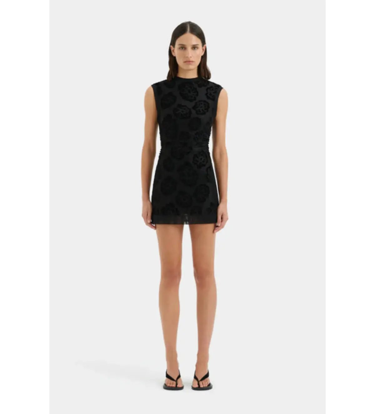 Sir the Label The Vittoria Mini Dress in Midnight Floral Size 1/Au 8 photo 3