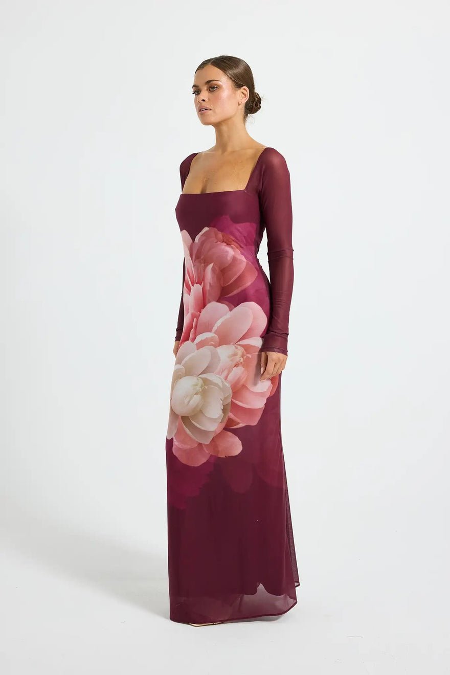 Pasduchas Dahlia Maxi Dress - Dark Cherry photo 4