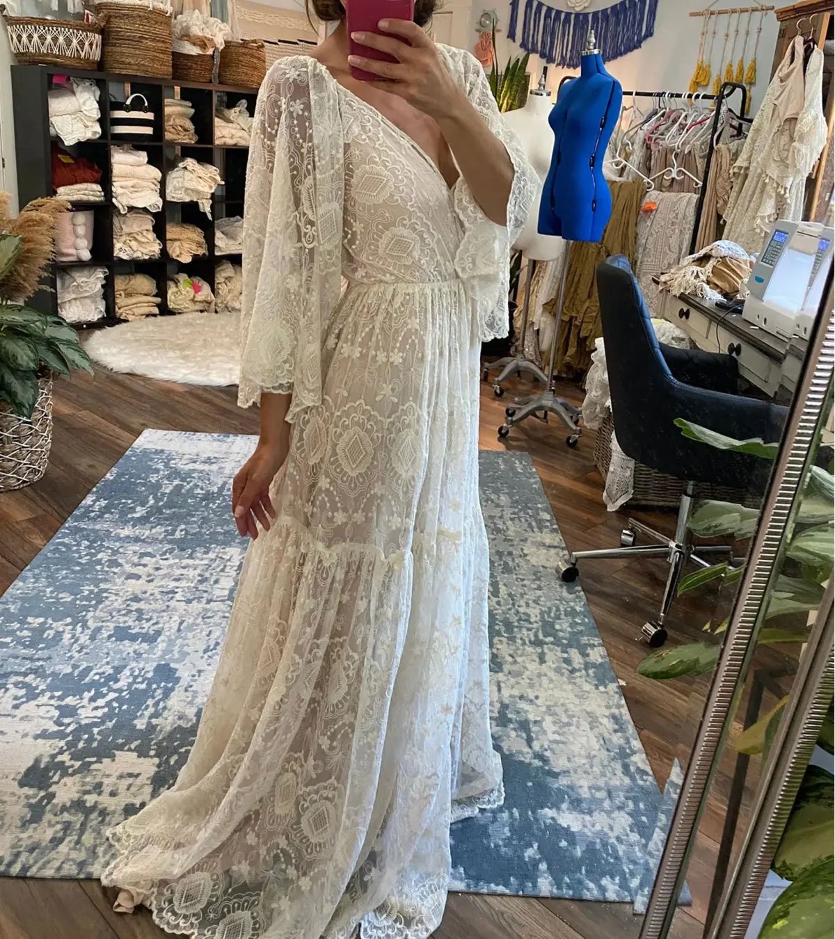 We Are Reclamation Be Love Gown White Size 18 photo 27