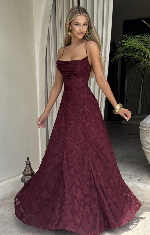 Babyboo Babyboo Francis Maxi Dress - Cherry photo 6