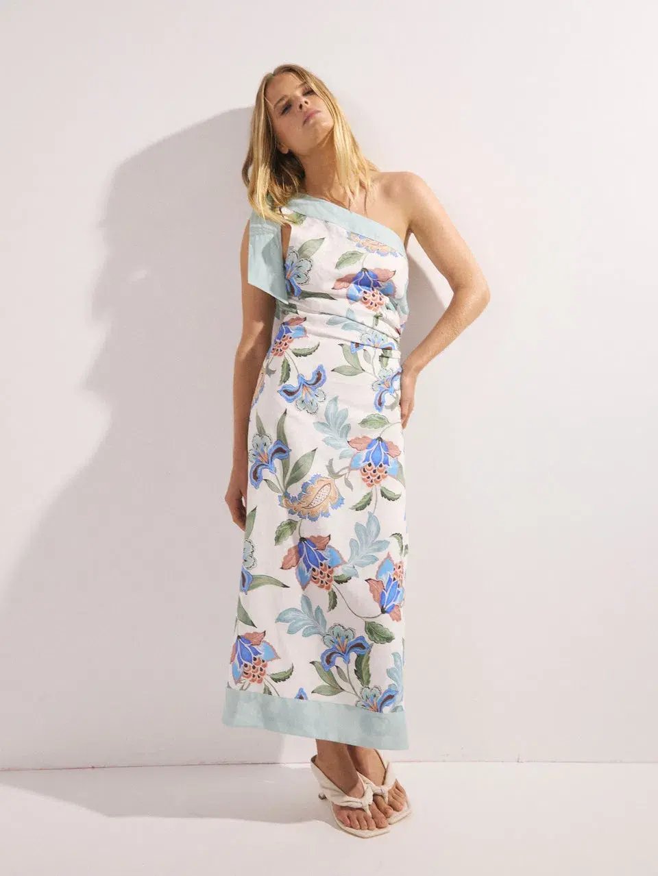 Kivari Azure Midi Dress Size 12 photo 5