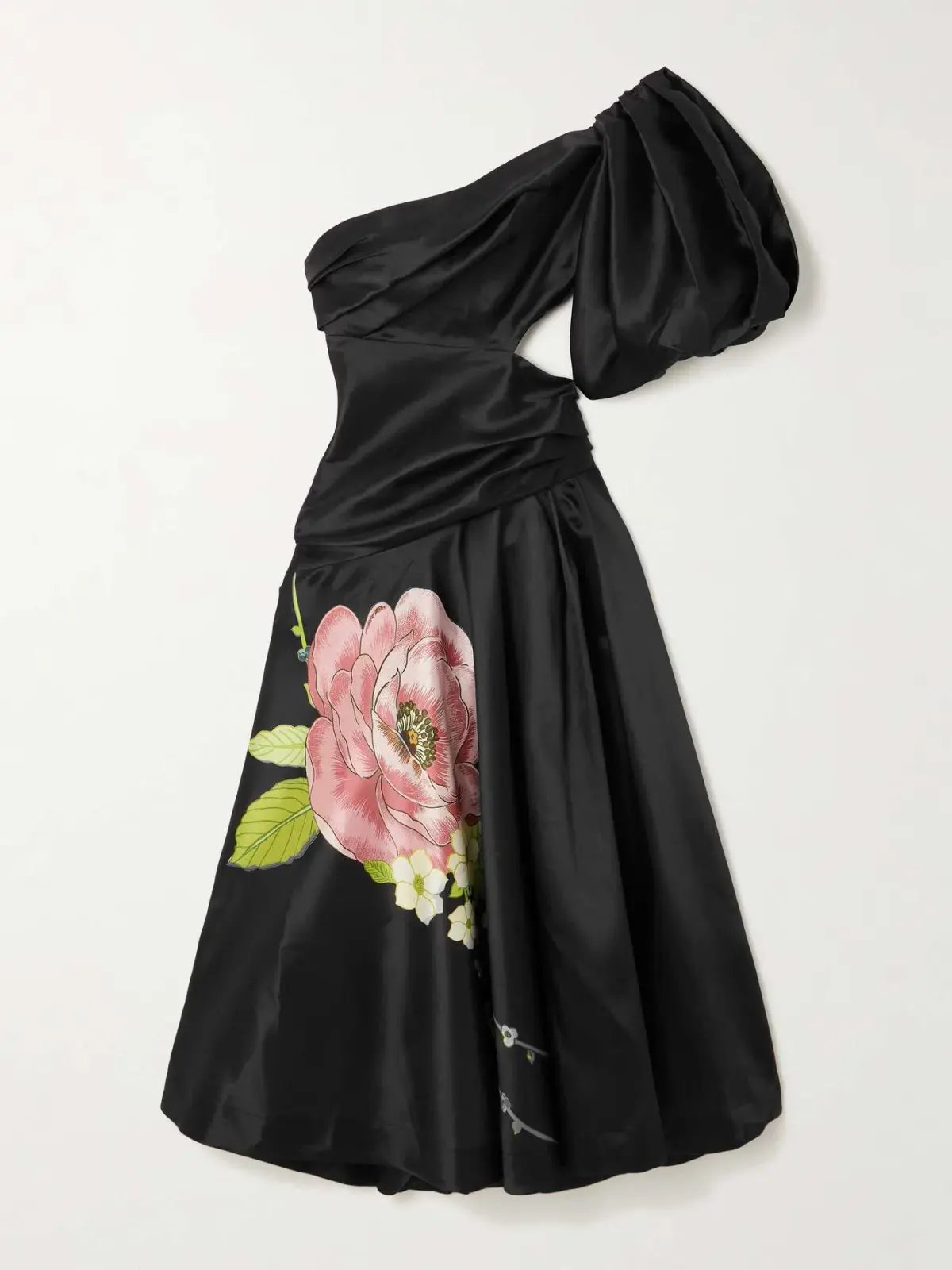 Alémais Regent Noir Gown Black Floral Size 16 photo 3