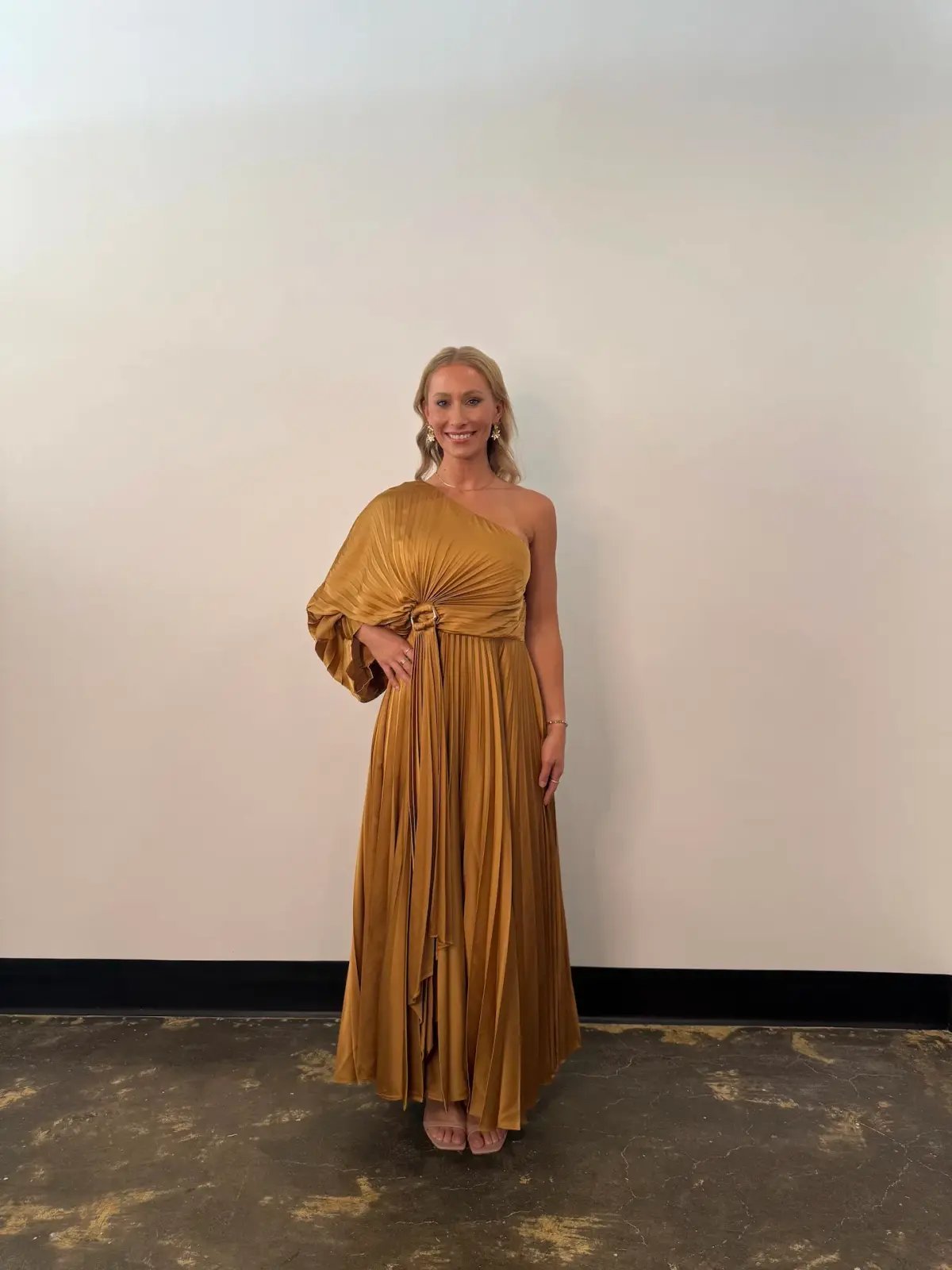 Acler Sadgill Maxi Dress Caramel Size 14 photo 2