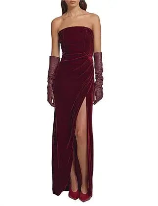 Viktoria & Woods Illustrious Dress in Sangria Size 8 photo 2