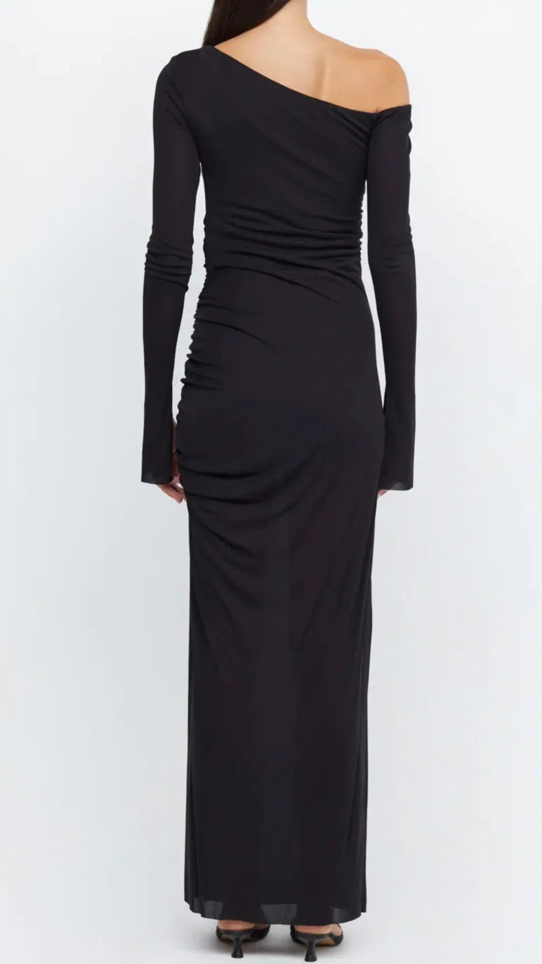 Bec & Bridge Monette Asym Long Sleeve Maxi Dress Black Size 8 / S photo 2