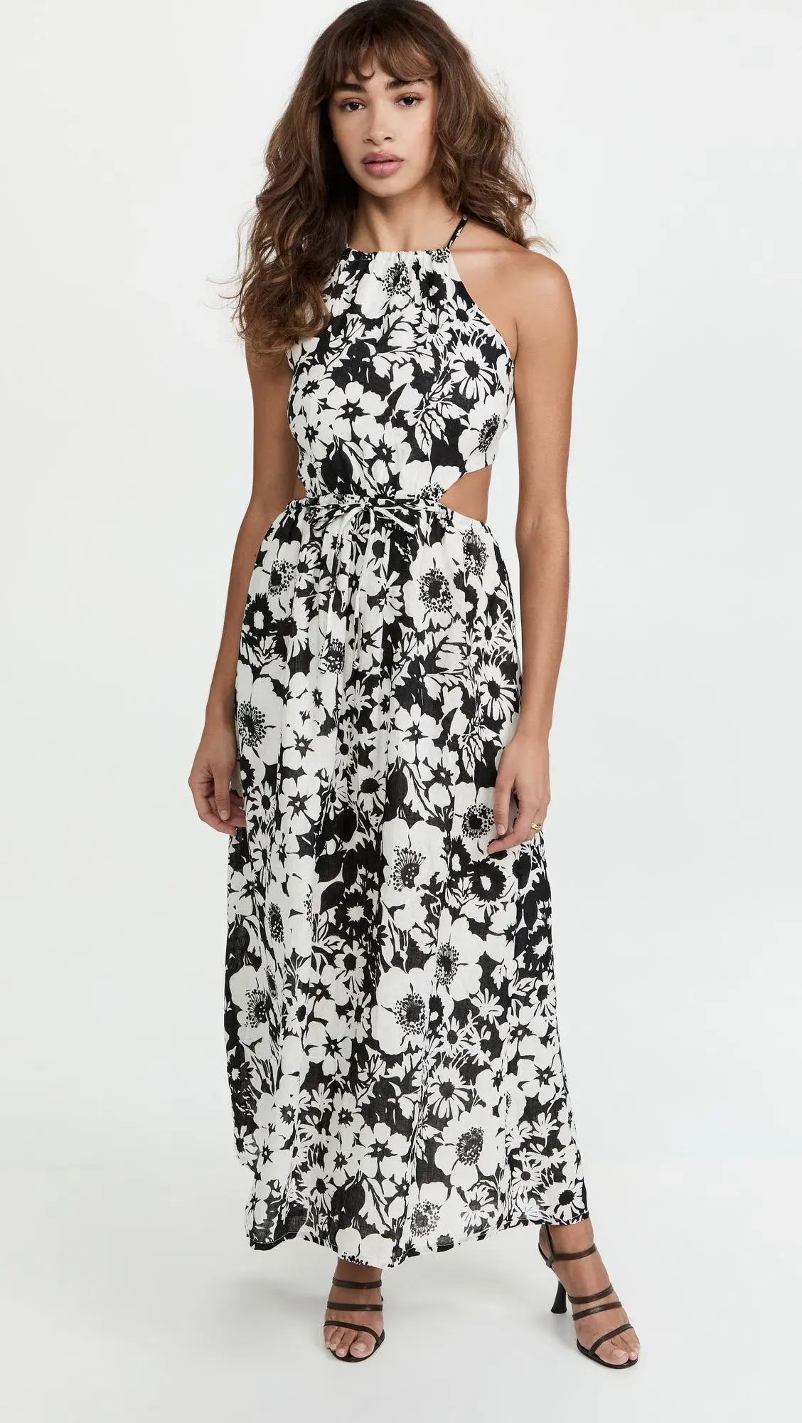 Faithful the Brand La Piedra Maxi Dress Print Size 8 photo 4