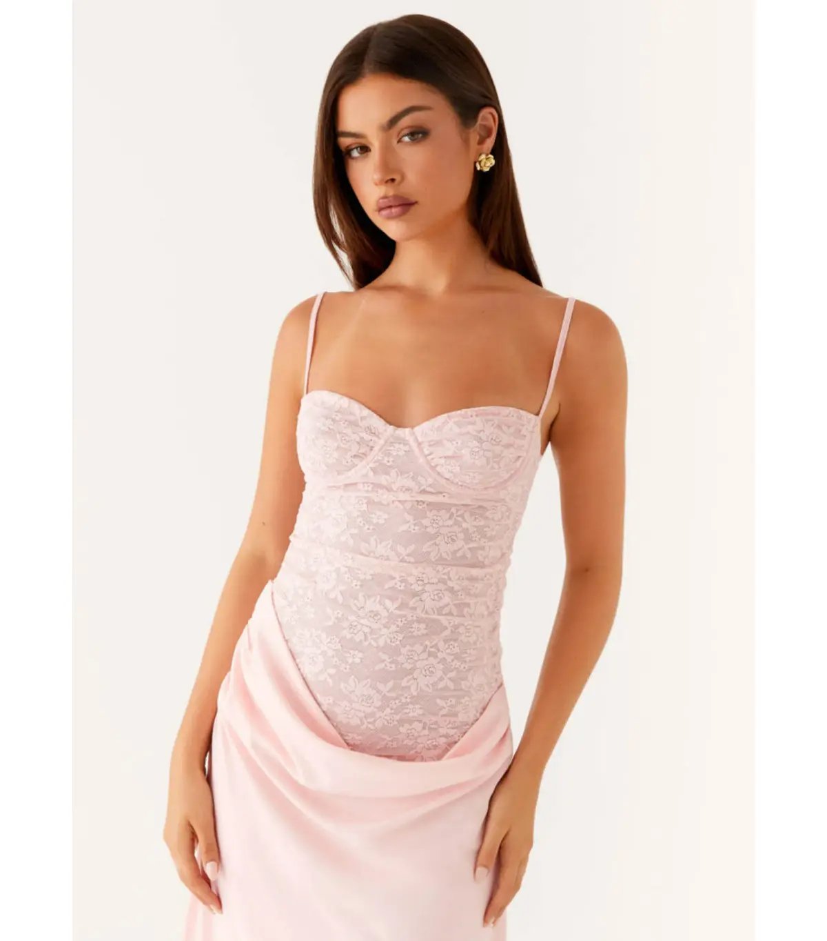Peppermayo Exclusive Romy Maxi Dress Pink Size AU 4 photo 2