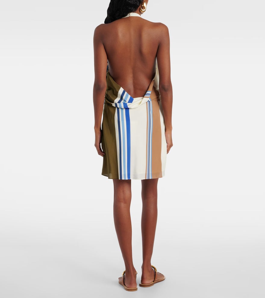 Sir The Label Thistle Halter Mini Dress photo 4